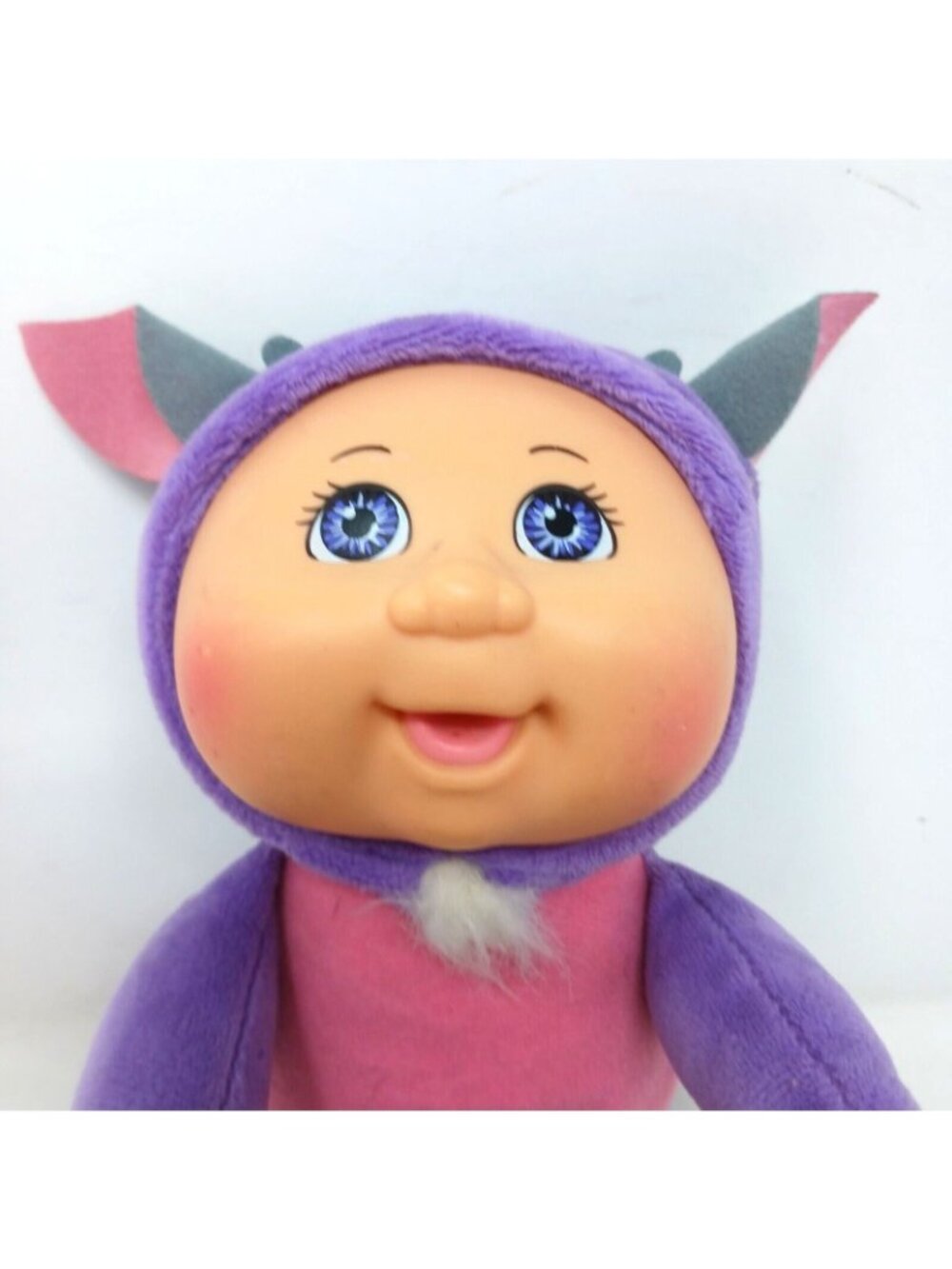 Cabbage Patch Kids #140 Knox Goat Exotic Friends Purple Pink Plush SucksThumb S1 - Picture 3 of 11